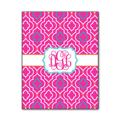 Colorful Trellis Wood Print - 11x14 (Personalized)