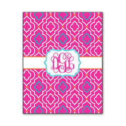 Colorful Trellis Wood Print - 11x14 (Personalized)