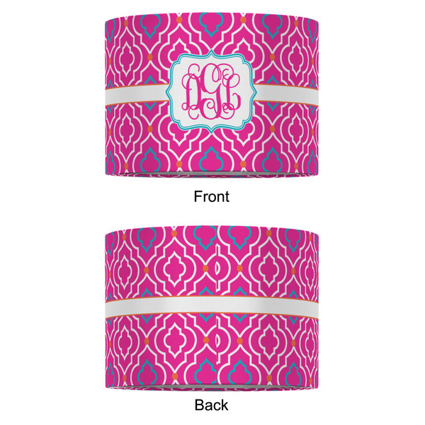 Colorful Trellis 12" Drum Lampshade - APPROVAL (Fabric)