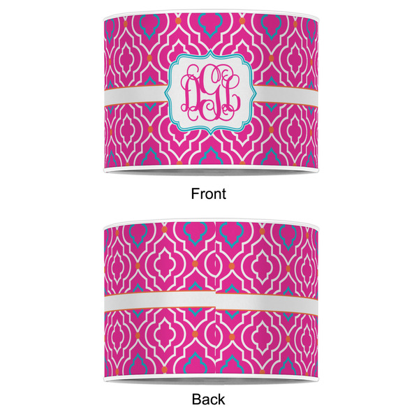 Colorful Trellis 12" Drum Lampshade - APPROVAL (Poly Film)