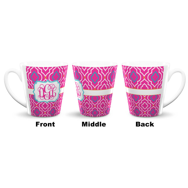 Colorful Trellis 12 Oz Latte Mug - Approval