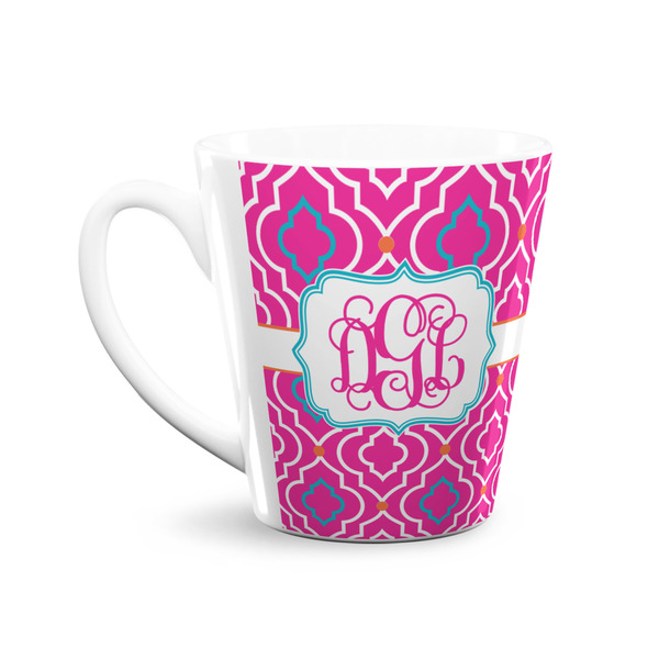 Colorful Trellis 12 Oz Latte Mug - Front