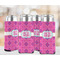 Colorful Trellis 12oz Tall Can Sleeve - Set of 4 - LIFESTYLE