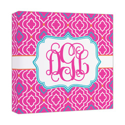 Colorful Trellis Canvas Print - 12x12 (Personalized)