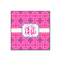 Colorful Trellis Wood Print - 12x12 (Personalized)