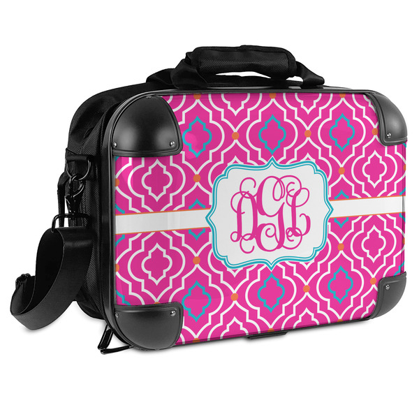 Custom Colorful Trellis Hard Shell Briefcase (Personalized)