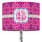 Colorful Trellis 16" Drum Lamp Shade - Fabric (Personalized)