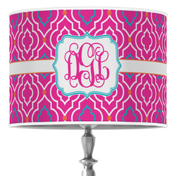 Colorful Trellis Drum Lamp Shade (Personalized)