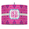 Colorful Trellis Drum Pendant Lamp (Personalized)