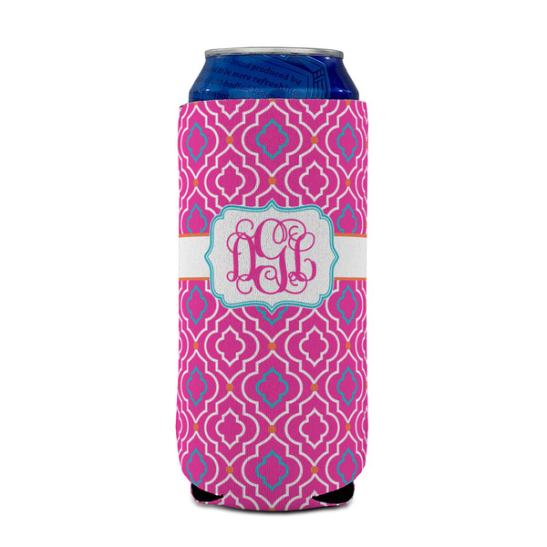 Colorful Trellis 16oz Can Sleeve - FRONT (on can)