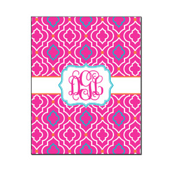 Colorful Trellis Wood Print - 16x20 (Personalized)