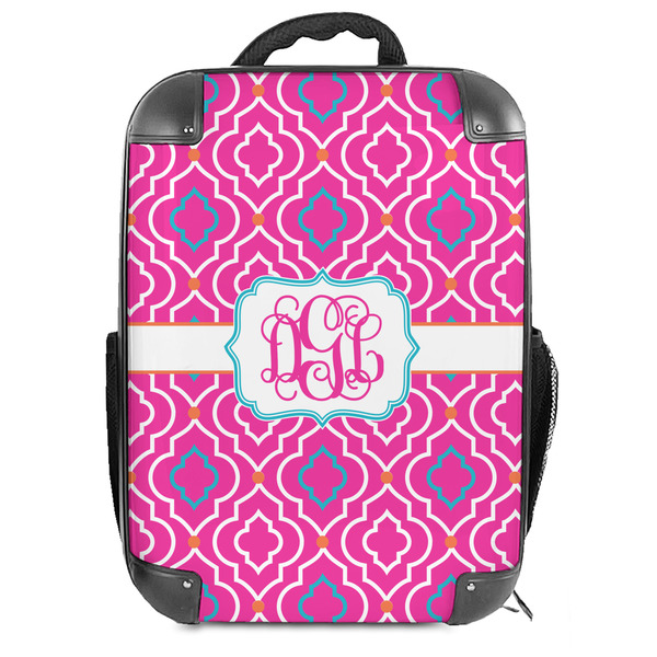 Custom Colorful Trellis 18" Hard Shell Backpack (Personalized)