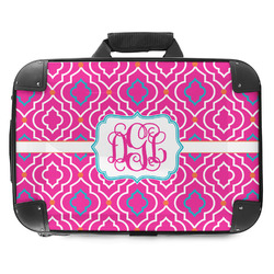 Colorful Trellis Hard Shell Briefcase - 18" (Personalized)