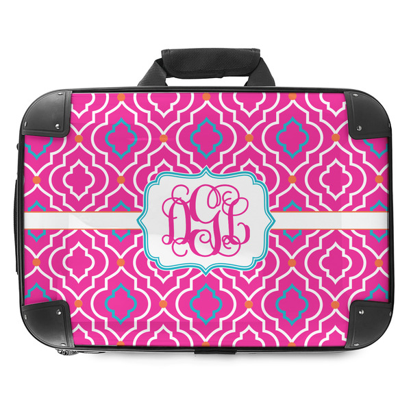 Custom Colorful Trellis Hard Shell Briefcase - 18" (Personalized)