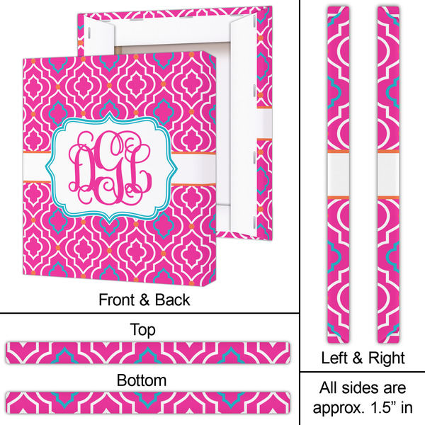 Colorful Trellis 20x24 - Canvas Print - Approval