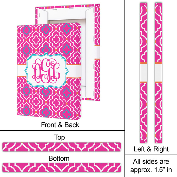 Colorful Trellis 20x30 - Canvas Print - Approval