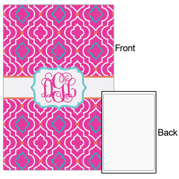 Colorful Trellis 20x30 - Matte Poster - Front & Back