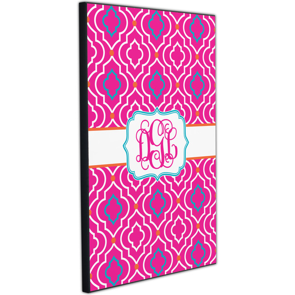 Colorful Trellis 20x30 Wood Print - Angle View