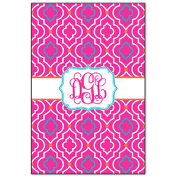 Colorful Trellis Wood Print - 20x30 (Personalized)