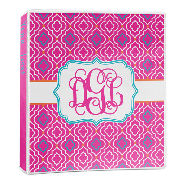Colorful Trellis 3-Ring Binder Main- 1in