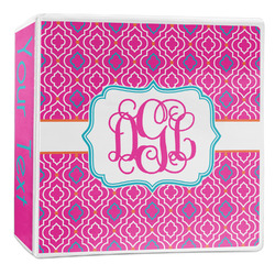 Colorful Trellis 3-Ring Binder - 2 inch (Personalized)