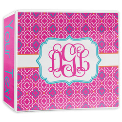 Colorful Trellis 3-Ring Binder - 3 inch (Personalized)