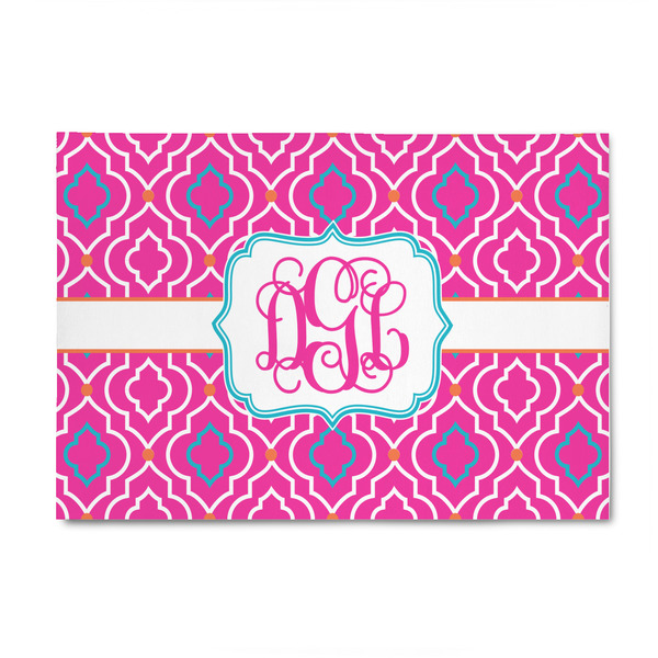 Custom Colorful Trellis 4' x 6' Indoor Area Rug (Personalized)