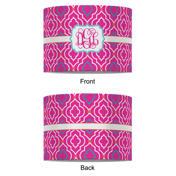 Colorful Trellis 8" Drum Lampshade - APPROVAL (Fabric)