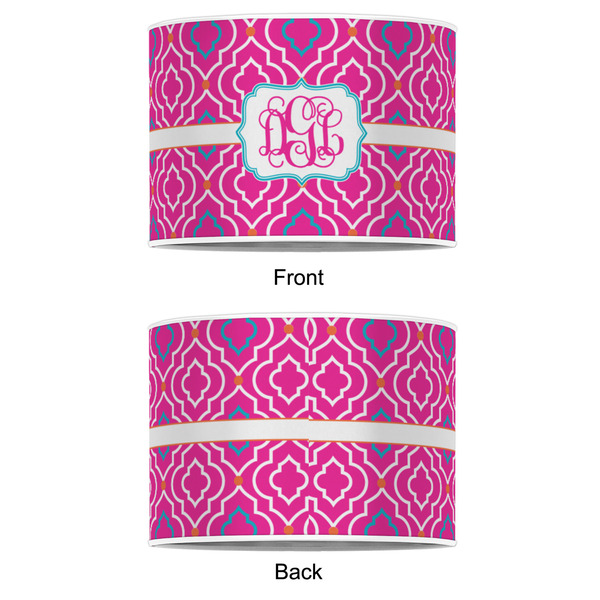 Colorful Trellis 8" Drum Lampshade - APPROVAL (Poly Film)