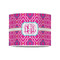 Colorful Trellis 8" Drum Lampshade - FRONT (Poly Film)