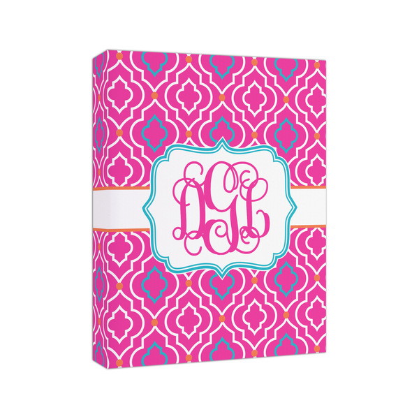 Colorful Trellis 8x10 - Canvas Print - Angled View