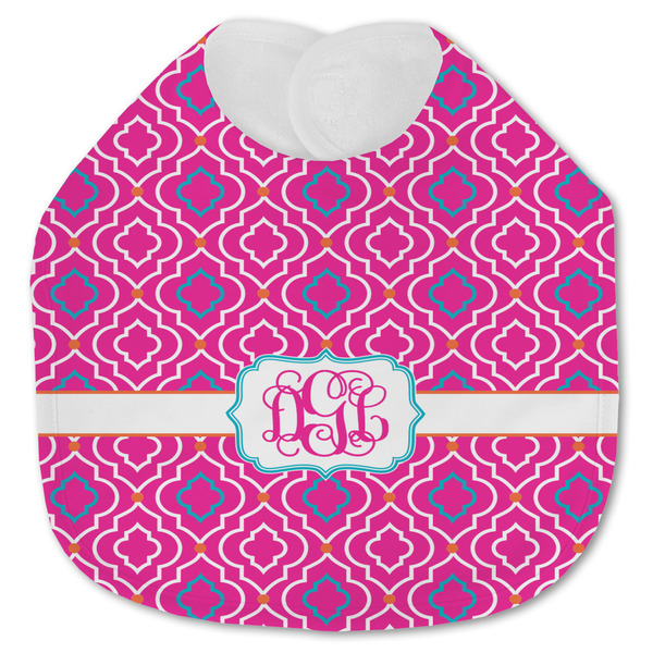 Colorful Trellis Baby Bib - AFT closed