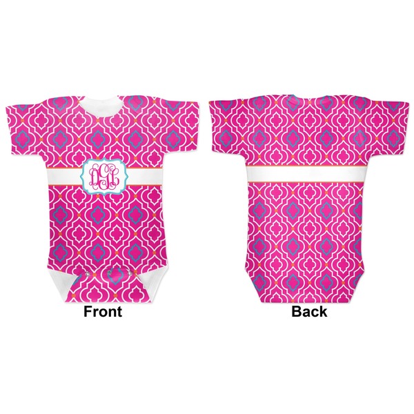 Colorful Trellis Baby Bodysuit Approval