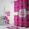 Colorful Trellis Bath Towel Sets - 3-piece - In Context