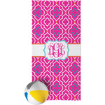 Colorful Trellis Beach Towel (Personalized)