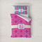 Colorful Trellis Bedding Set- Twin Lifestyle - Duvet