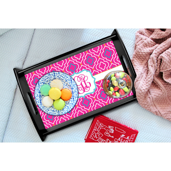 Colorful Trellis Black Tray - Lifestyle (UPDATED)