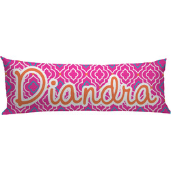 Colorful Trellis Body Pillow Case (Personalized)