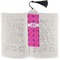 Colorful Trellis Bookmark with tassel - In book