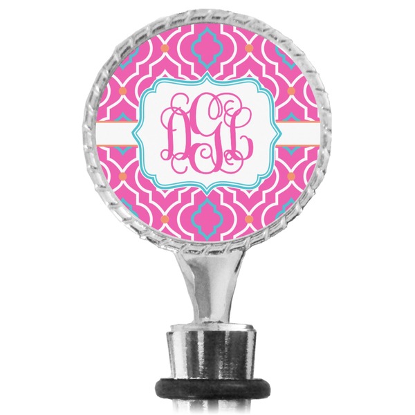 Colorful Trellis  Bottle Stopper Main View