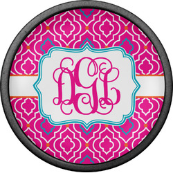 Colorful Trellis Cabinet Knob (Black) (Personalized)