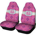 Colorful Trellis Car Seat Covers (Set of Two) (Personalized)