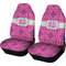 Colorful Trellis Car Seat Covers (Set of Two) (Personalized)