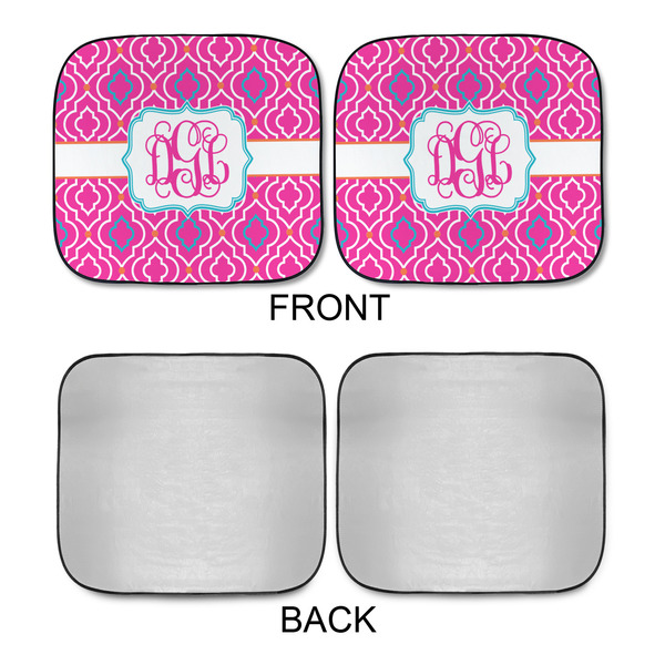 Colorful Trellis Car Sun Shades - APPROVAL