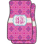 Colorful Trellis Car Floor Mats (Personalized)