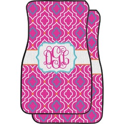 Colorful Trellis Car Floor Mats (Personalized)
