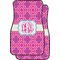 Colorful Trellis Car Floor Mats (Personalized)