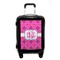 Colorful Trellis Carry On Hard Shell Suitcase - Front
