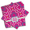 Colorful Trellis Cloth Napkins - Personalized Dinner (PARENT MAIN Set of 4)