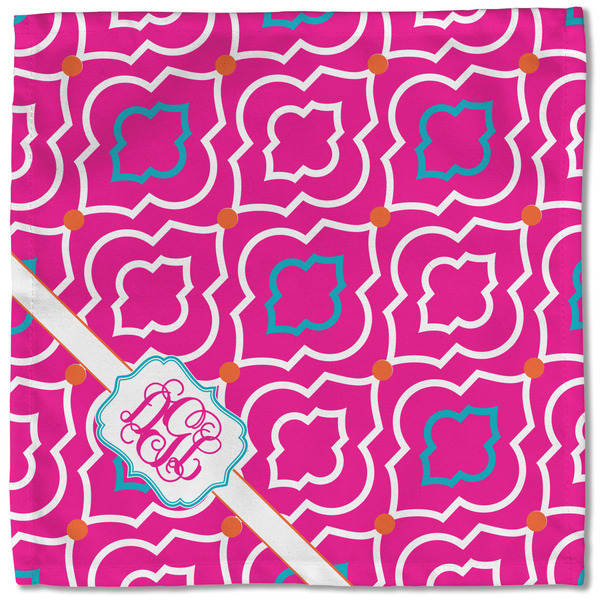 Colorful Trellis Cloth Napkins - Personalized Lunch (Single Full Open)